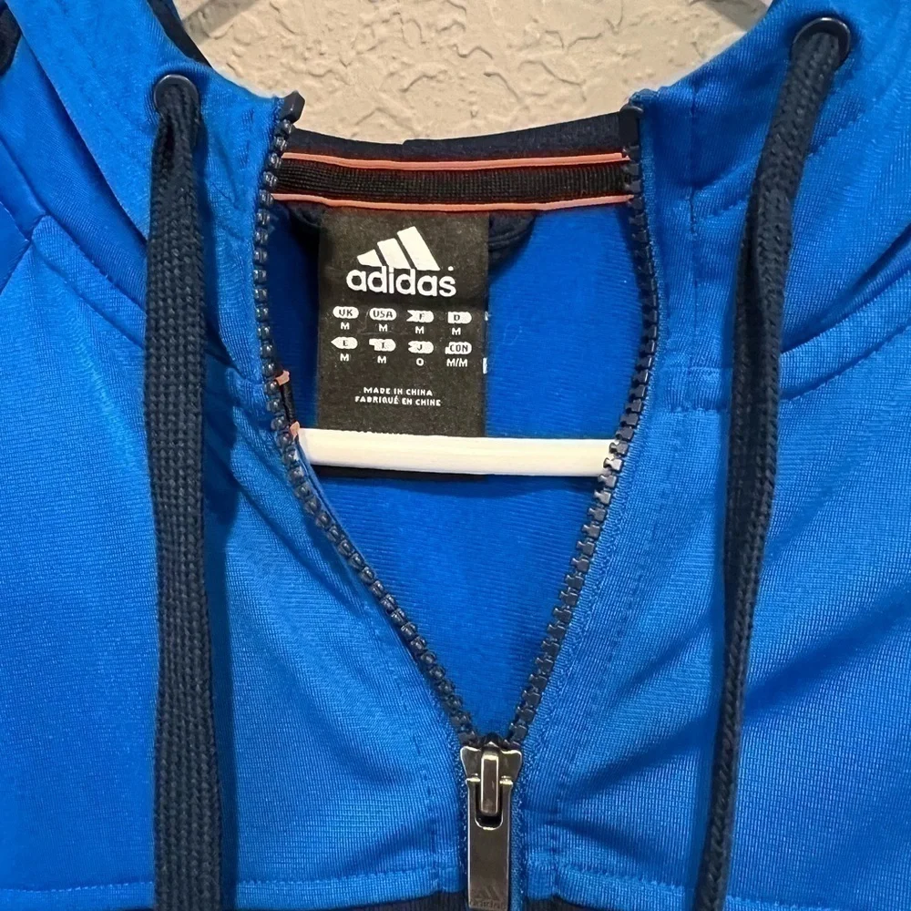 Adidas full zip tracksuit hoodie for men’s